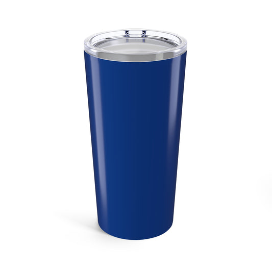 Blue Turbo Insignia Tumbler – Power-Fueled Hydration